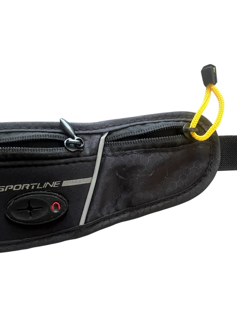 Sportline Run Lite pack Running Belt Waist Pack Reflective Adjustable Black - Picture 2 of 7